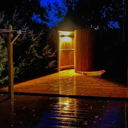 Outdoor Life In Renovated House Near Gudena Fårvang